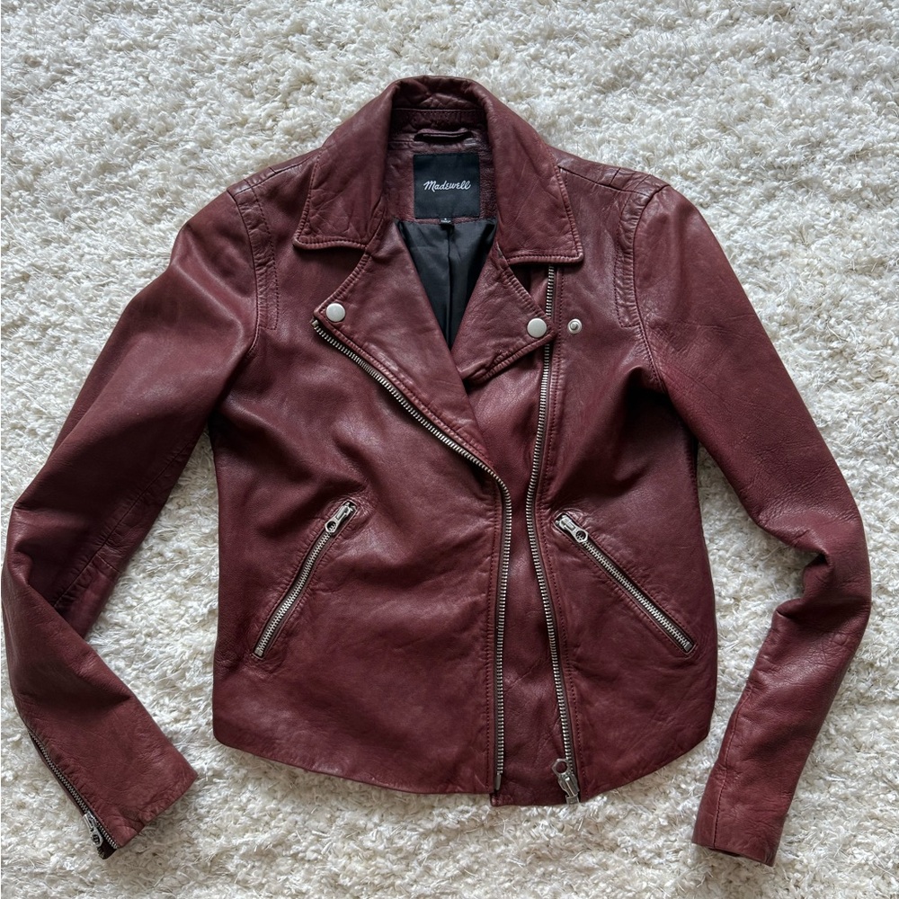 Madewell Leather Motorcycle Jacket